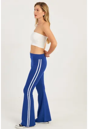 Kadın Saks İspanyol Paça Eşofman Altı SF2542