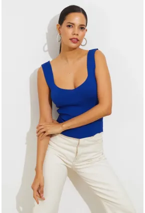 Kadın Saks Triko Atlet YV117