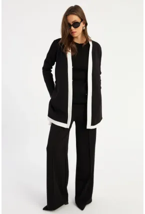 Kadın Siyah Alt Üst Takım BK100