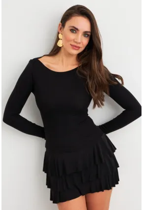 Kadın Siyah Bluz MX9390