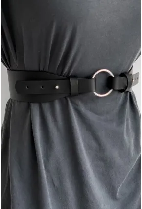 Kadın Siyah Kemer BE628