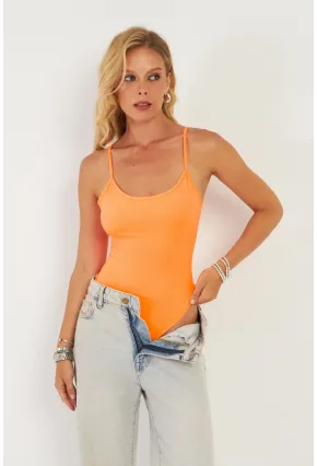 Kadın Turuncu Kaşkorse Body AYD367