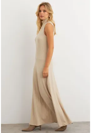 Kadın Vanilya Basic Maxi Elbise MTF29