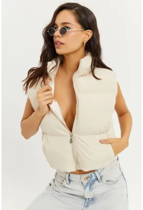 Kadın Vanilya Şişme Yelek DAF4910