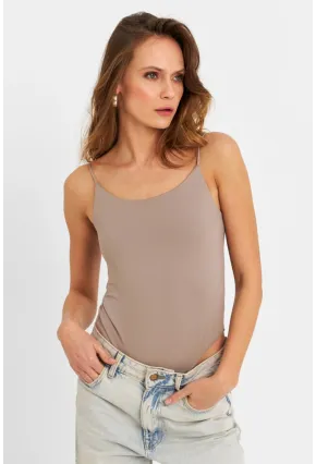 Kadın Vizon Çıtçıtlı Body ZH129