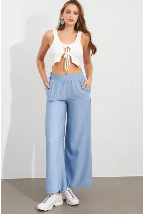 Kadın Bebe Mavi Pantolon MPC304