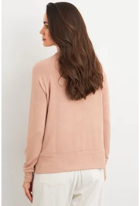 Kadın Camel Salaş Bluz AYD405