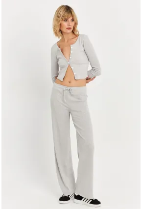 Kadın Gri Palazzo Eşofman Altı ALB6011
