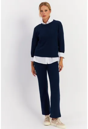 Kadın Lacivert Alt Üst Takım YLE19