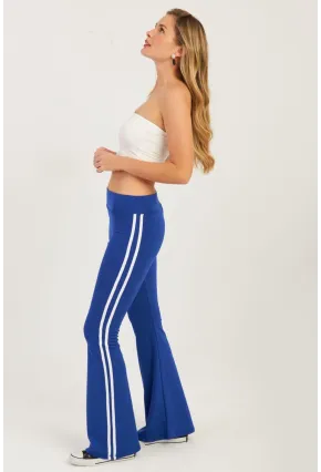 Kadın Saks İspanyol Paça Eşofman Altı SF2542