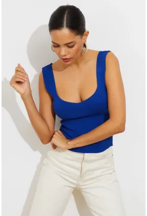 Kadın Saks Triko Atlet YV117