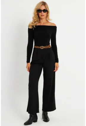 Kadın Siyah Pantolon ELT1016