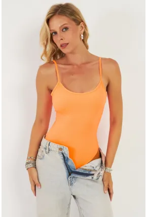 Kadın Turuncu Kaşkorse Body AYD367