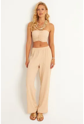 Kadın Vanilya Alt Üst Bürümcük Takım XL2002