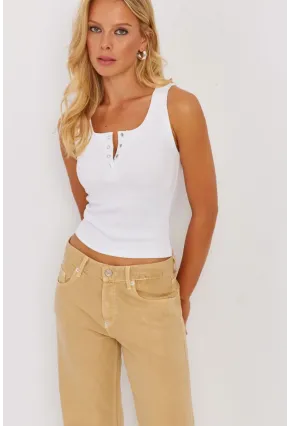 Kadın Beyaz Patlı Kaşkorse Bluz MK02