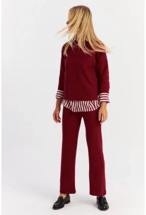 Kadın Bordo Alt Üst Takım YLE19