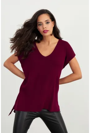 Kadın Bordo Süveter YV101