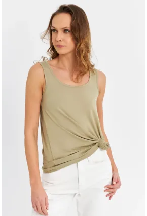 Kadın Çağla Yeşili Salaş Atlet AAN100