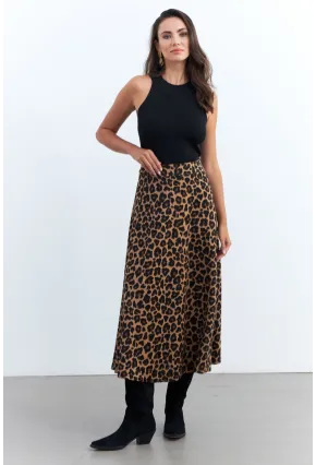 Kadın Camel-Siyah Çan Etek MLON3005