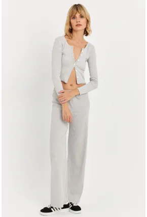 Kadın Gri Palazzo Eşofman Altı ALB6011
