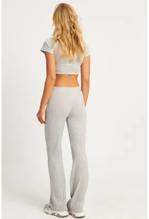 Kadın Gri Pencereli Takım XL2017