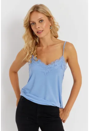 Kadın Lila Dantelli Atlet AYD353