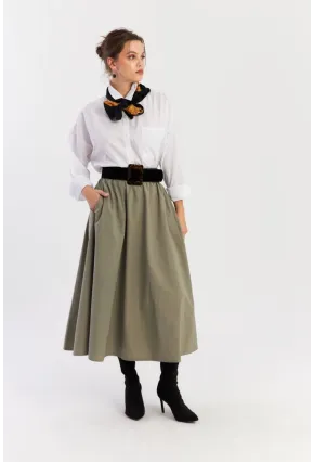 Kadın Mint Çan Etek ELA3951