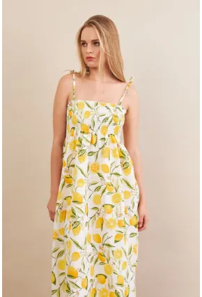 Kadın Multi Straplez Çizgili Plaj Elbisesi OR502