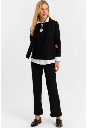 Kadın Siyah Alt Üst Takım YLE19