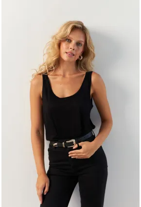 Kadın Siyah Bluz AYD372