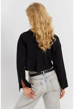 Kadın Siyah Kısa Ceket CNG115