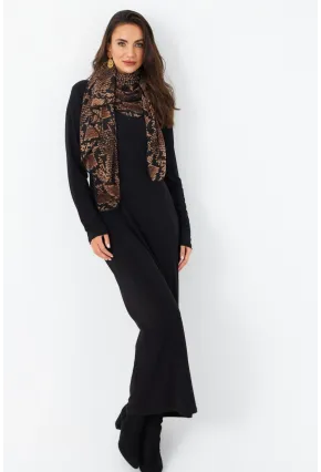 Kadın Siyah Maxi Elbise MLİK65