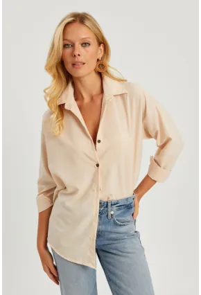 Kadın Vanılya Gömlek Q987