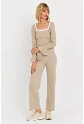 Kadın Vanilya Palazzo Eşofman Altı ALB6011