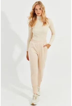 Kadın Vanilya Skuba Cepli Eşofman Altı MİW77