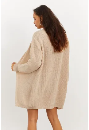 Kadın Vanilya Triko Hırka YV92