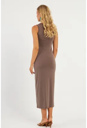 Kadın Vizon Basic Elbise DMR2433