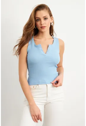 Kadın Bebe Mavi Patlı Kaşkorse Bluz MK02