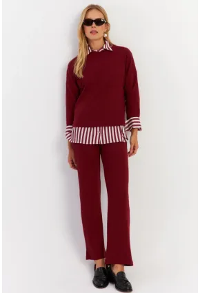 Kadın Bordo Alt Üst Takım YLE19