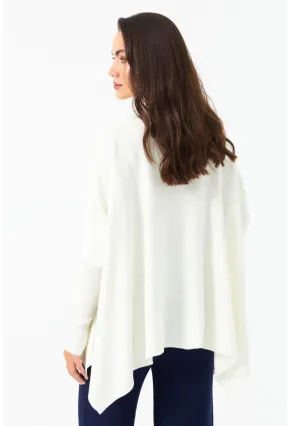 Kadın Ekru Yırtmaçlı Triko Bluz MSMT2262