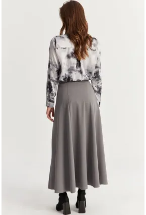 Kadın Gri Çan Etek MLON3005