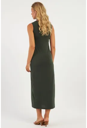 Kadın Haki Basic Elbise DMR2433