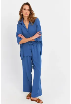 Kadın İndigo Basic Alt-Üst Pantolon Takım MRU6931