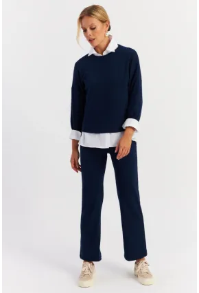 Kadın Lacivert Alt Üst Takım YLE19