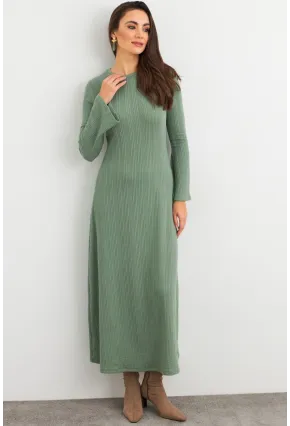 Kadın Mint Basic Maxi Elbise MTF30