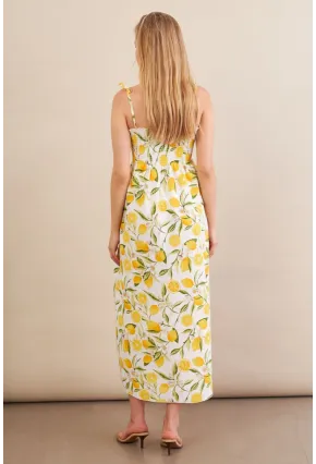 Kadın Multi Straplez Çizgili Plaj Elbisesi OR502