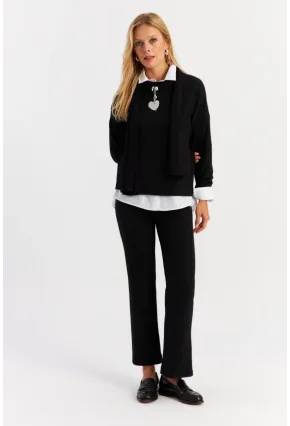 Kadın Siyah Alt Üst Takım YLE19