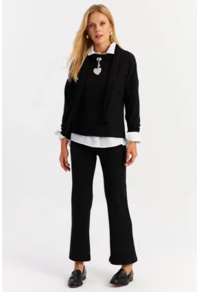Kadın Siyah Alt Üst Takım YLE19