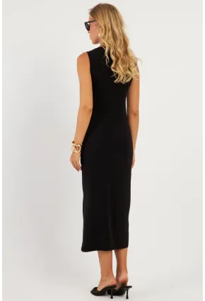 Kadın Siyah Basic Elbise DMR2433