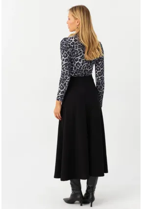 Kadın Siyah Çan Etek MLON3005